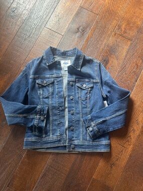 New Old Navy Classic Jean Jacket Dark Wash Size Small S NWT